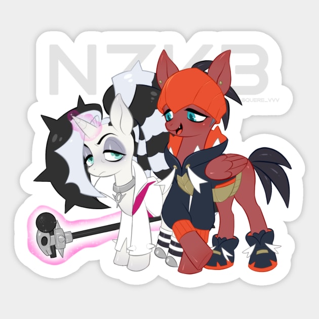 pony nzkb Sticker by quere